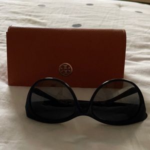 Tory Burch Sunglasses with Tory Burch Leather Case.